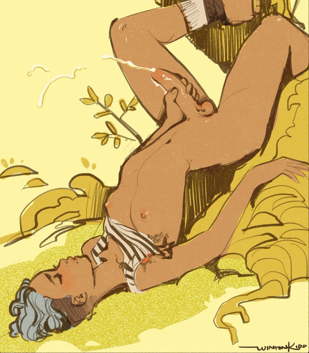 wintonkidd's tweet photo. Character sketches and extra pinups from my NSFW 🔞 Comics Poppy &amp; Oak  and Ivy &amp; Pine.

Both are on sale this week for 30% off! 🍃
https://t.co/aDCUa4yGoJ https://t.co/aMPj5z80cR