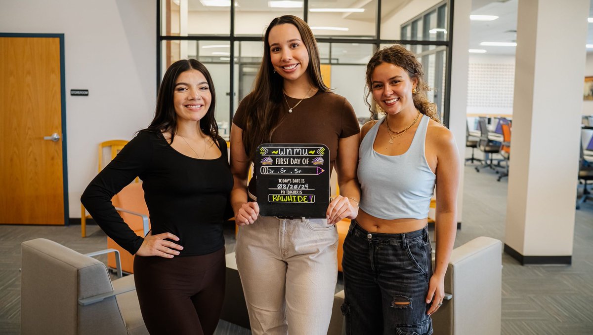 WNMU's tweet photo. This week marks the start of an exciting new chapter for Mustangs everywhere. Following a quiet summer, the start of the semester brings with it a boost of excitement, nerves and energy as students fill classrooms again, both on campus and virtual.
#WNMUPride #FallSemester2024 https://t.co/SAhLBsFwBU