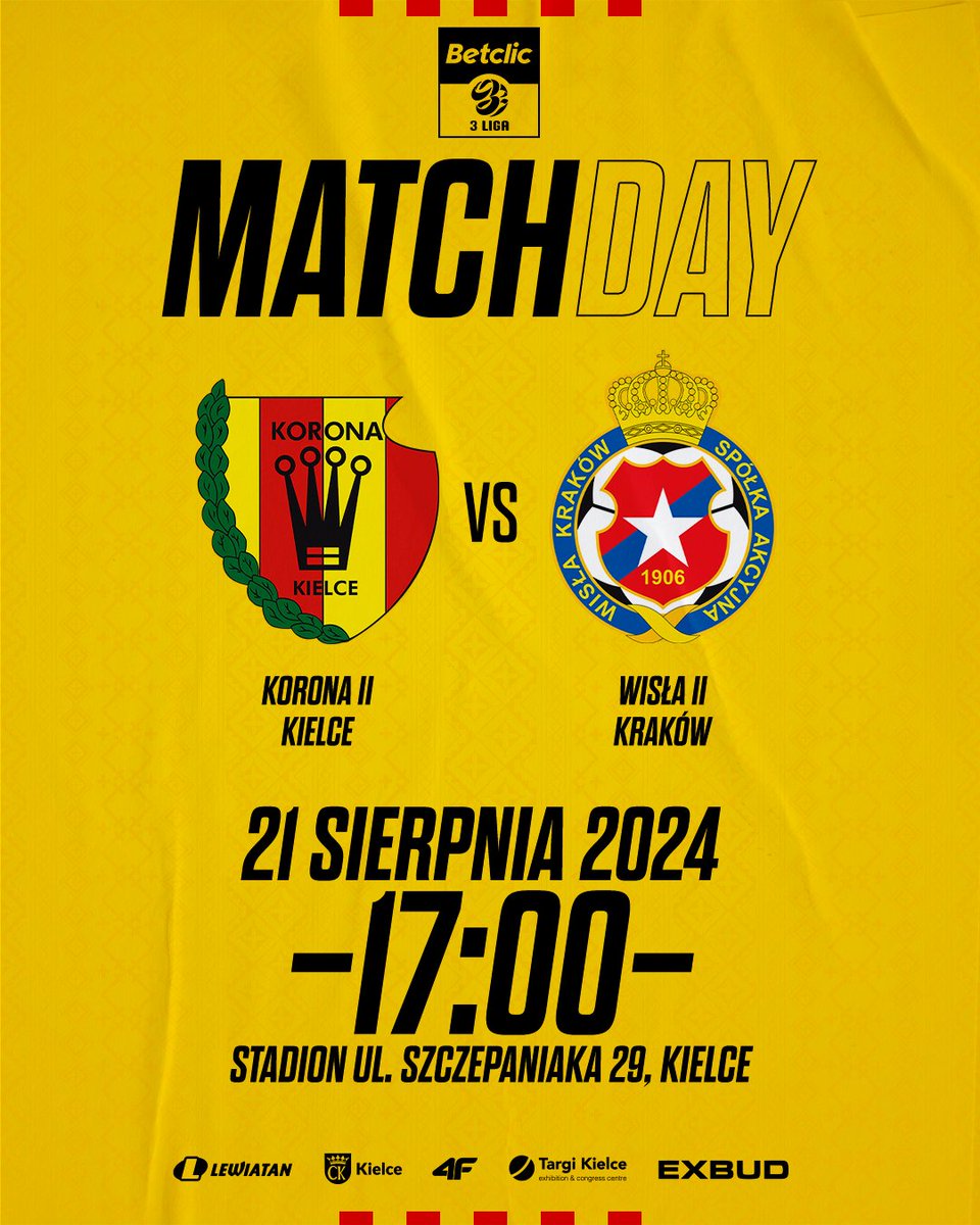 AkademiaKorona's tweet photo. 𝐌𝐀𝐓𝐂𝐇𝐃𝐀𝐘 - 𝐁𝐄𝐓𝐂𝐋𝐈𝐂 𝟑. 𝐋𝐈𝐆𝐀 - 𝟒/𝟑𝟒
🆚 @AkademiaWisly
🏟 Stadion ul. Szczepaniaka 29, Kielce
⏱ 17:00
📺 Transmisja: https://t.co/b2SttuAzm6
📄 Zapowiedź: https://t.co/EgX8B4TJyI
📲 #KORWIS https://t.co/LOgtk0b94K