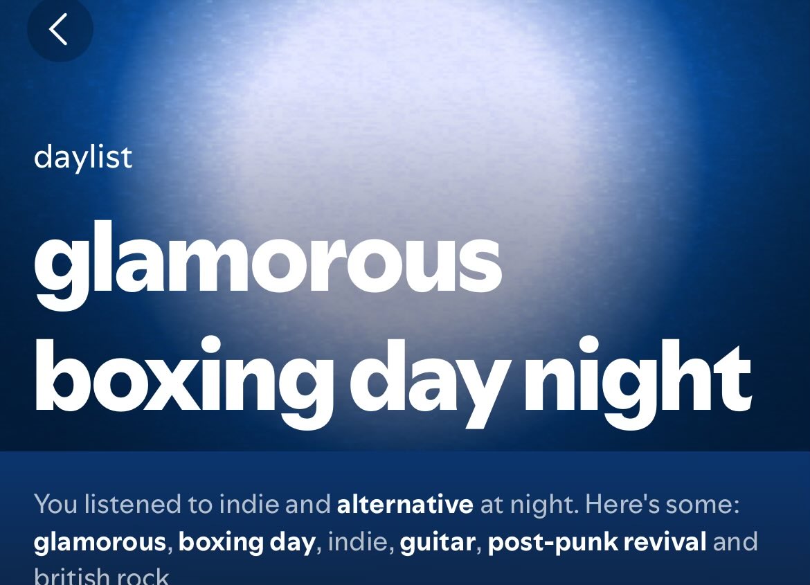 douglasgray81's tweet photo. It’s a bit too soon for that @Spotify. https://t.co/hlLdsD5b48