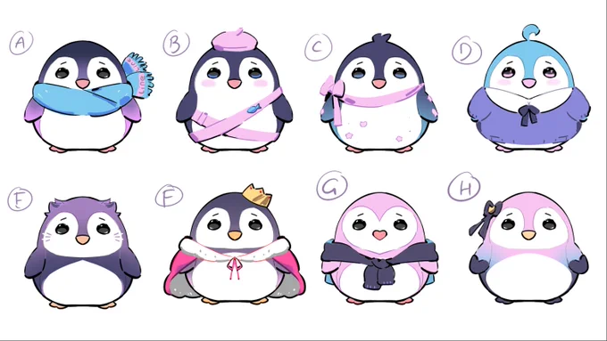 also designed this cute lil guy, thought itd be cool to show the process !! >.< #linechuart 