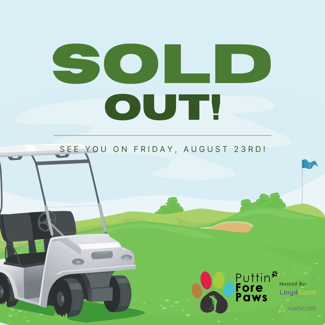 puttinforepaws's tweet photo. We have officially sold out for Puttin' Fore Paws 2024! Thank you to everyone who bought a table. Don't forget your golf clubs! We look forward to seeing you on Friday! 📷
Drive, Dine and Dogs! Friday, Aug 23, 2024 @ Victoria Golf Course Driving Range. https://t.co/XN6mKm0Ch7