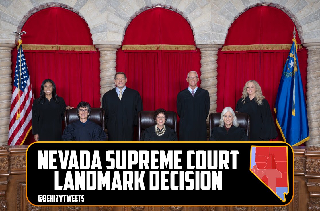 BREAKING: The Nevada Supreme Court just ruled against Democrats by DECLINING to block Election Officials from withholding certification of the results in the event of election fraud

This means if fraud is discovered in the 2024 election, officials can now halt certification