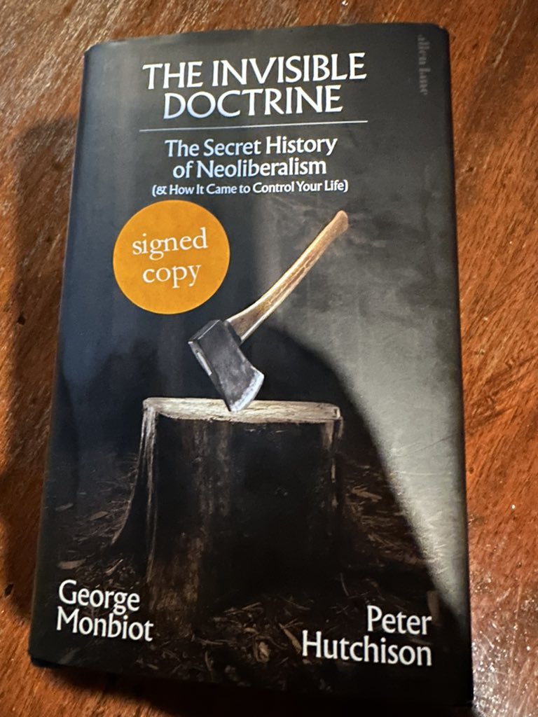 Alastair Cleal (@alertje) on Twitter photo Just finished. This is essentially reading. Pointing out all the myths that drive us down. Everybody is getting this for Christmas! ⭐️⭐️⭐️⭐️⭐️
<a href="/GeorgeMonbiot/">George Monbiot</a> Just finished. This is essentially reading. Pointing out all the myths that drive us down. Everybody is getting this for Christmas! ⭐️⭐️⭐️⭐️⭐️
<a href="/GeorgeMonbiot/">George Monbiot</a>