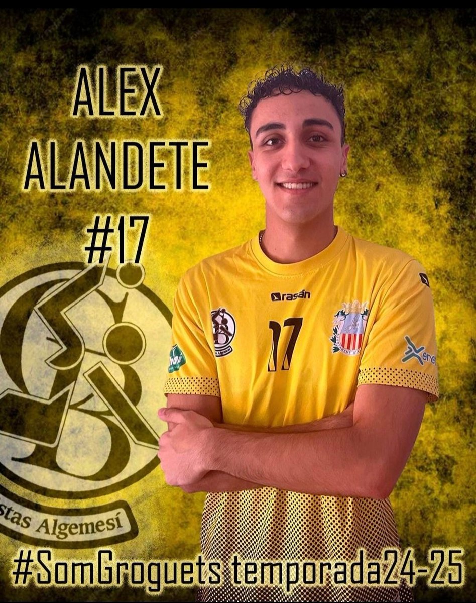 Más renovaciones de nuestro #PrimeraNacional masculino:
- Andreu Jaime  🧱 🥅
- Dumi 🪓💪🏼
- Toni S. 💪 📐
- Alex Alandete 💛 🎩

#Temporada2425 #SomGroguets