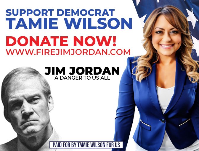 RealTamie's tweet photo. Help me unseat Jim Jordan and send him packing! I am going to beat him. Join the movement! Donate now! We need you! Join team Tamie! Pitch in here: https://t.co/qcg2YSKaUs https://t.co/7sLEhvxrX2