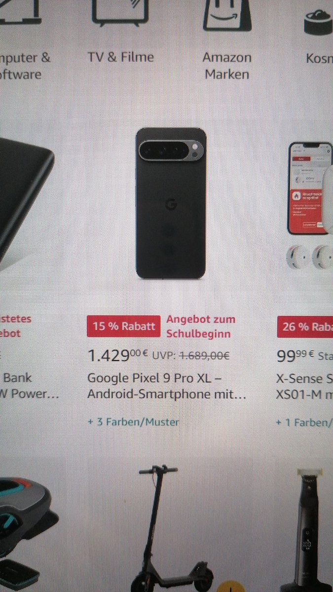 LisqerDB's tweet photo. #Amazon #Schulbeginn #neuesSchuljahr #ShoppingDay #AmazonSpecials Amazons Angebot zum Schulbeginn. Ein Schnäpperchen, um sich 0,5 Jahre profilieren zu können. 15% Discount. Alles für nur 1400€. Versand ist kostenlos Dank Prime. https://t.co/887EFsZnIq