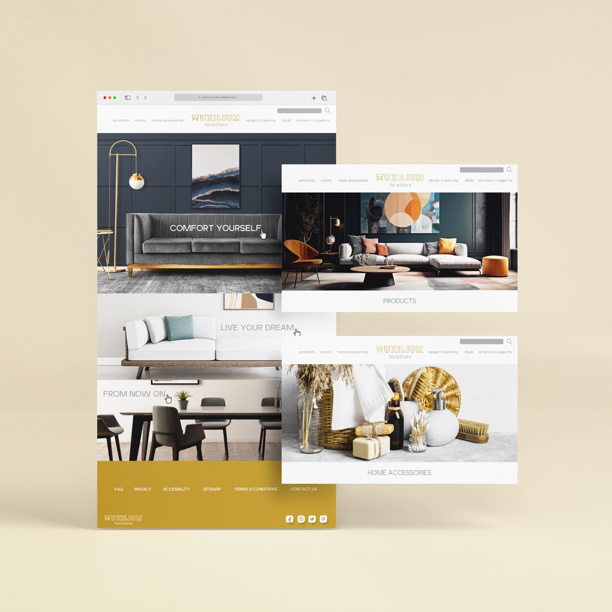 barisgdesign's tweet photo. Website Tasarımı - Website Design

#design #graphicdesign #logo #gold #altın #art #tasarım #brand #gri #gray #sanat #bogtasarim #barisguzeloglutasarim #mobilya #textil #koltuk #masa #sandalye #furniture #sofa #table #chair #website #websitedesign #websitetasarımı #webdesign https://t.co/x9CH1Qygq4