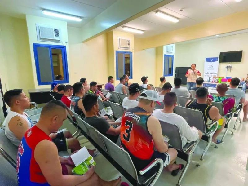 GulfTimes_QATAR's tweet photo. #Waseef, the leading real estate management and marketing company, and #QatarGuestsCentre affiliated with #EidCharity, organised an event for workers in the Barwa Al Baraha project. @WaseefCompany
https://t.co/Rb2itgXX3M https://t.co/YPdJr15sYI