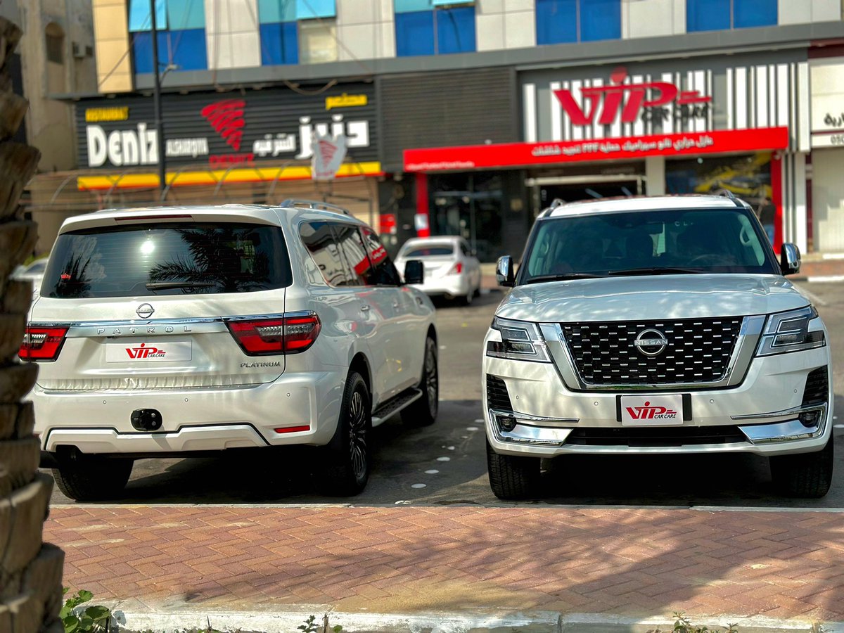 vipcarcare_ksa's tweet photo. ✨ حجز مزدوج لأفضل حماية مع VIP Car Care! ✨

اثنان من ملاك Nissan Patrol لم يترددوا في اختيار الأفضل لسياراتهم. اختاروا الحماية الكاملة لتضمن لهم الأناقة والمتانة

إذا كنت تهتم بسيارتك كما يهتمون هم، لا تتردد في حجز موعدك الآن! 💫 https://t.co/Q015ScBVDm