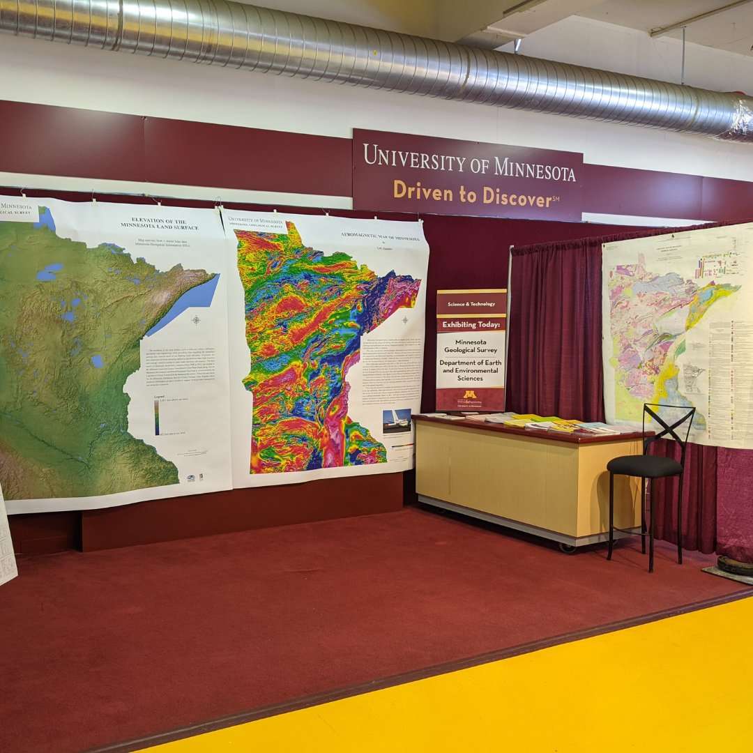 Minnesota Geological Survey (@mn_geo_survey) on Twitter photo The Minnesota Geological Survey will be at the <a href="/mnstatefair/">Minnesota State Fair</a> this Thursday (8/22), at the UMN building! Come dive into Minnesota’s geology with our maps, explore fascinating rocks, chat with our geologists, and snag some free stickers and handouts! The Minnesota Geological Survey will be at the <a href="/mnstatefair/">Minnesota State Fair</a> this Thursday (8/22), at the UMN building! Come dive into Minnesota’s geology with our maps, explore fascinating rocks, chat with our geologists, and snag some free stickers and handouts!