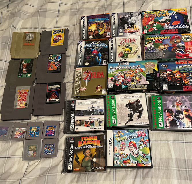 Interested in some old games?  I'll downsizing my collection!  Check out the list here:

docs.google.com/spreadsheets/d…