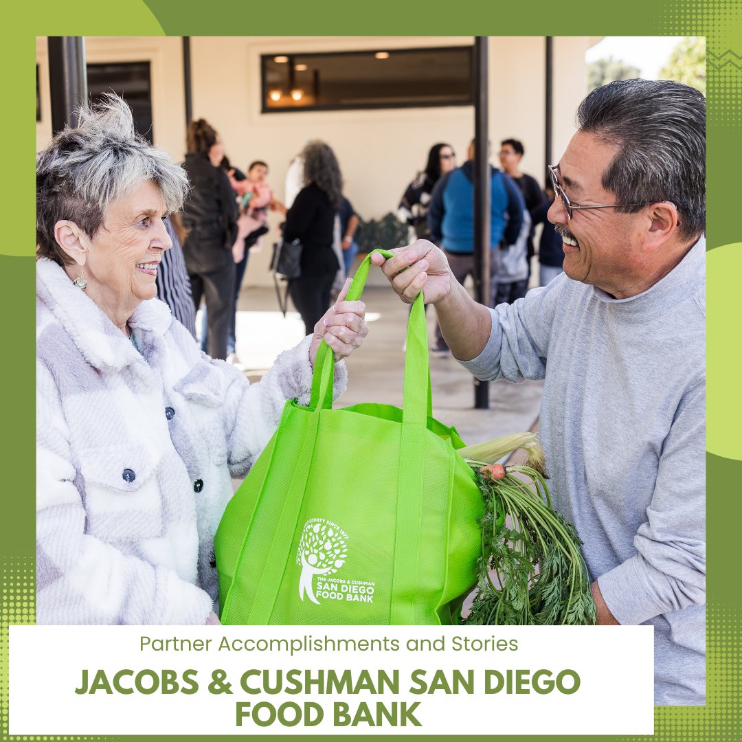 livewell_sd's tweet photo. With support of volunteers, 500+ nonprofits &amp; the community, the @SDFoodBank has distributed more than 50 million pounds of nutritious food last fiscal year! The @SDFoodBank &amp; @NorthCountyFB are currently serving more than 400,000 individuals each month!🍎
#LiveWellPartnerStories https://t.co/IOyQpGICIP