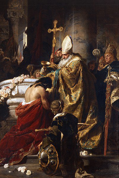 JonathanLacote's tweet photo. La #Hongrie 🇭🇺 célèbre aujourd’hui son premier roi, István/Etienne qui, né Vajk et païen, avait fait le choix de la Chrétienté et de Rome, fut couronné par le Pape Sylvestre II (Gerbert d’Aurillac) et fonda l’Etat hongrois.

« Bal sors akit régen tép,
Hozz rá víg esztendőt! » https://t.co/QlLnHd5Dpx