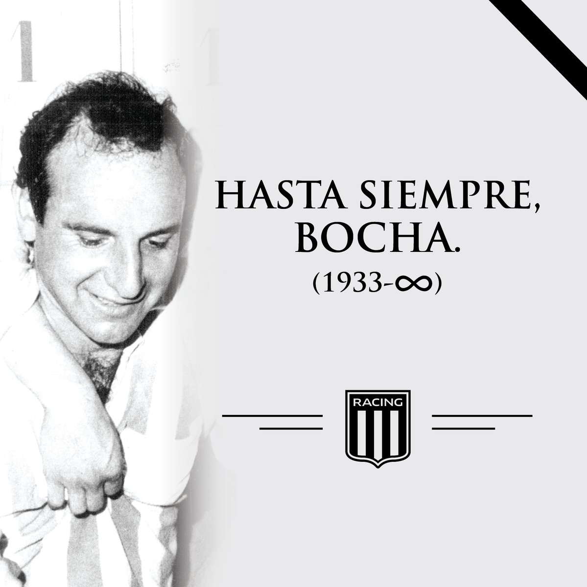 Con profundo dolor comunicamos el fallecimiento de Humberto Maschio, campeón con nuestra camiseta del fútbol argentino, de América y del Mundo.
Los que dejan huella jamás quedan en el olvido... ¡Siempre estarás en nuestro corazón, querido Bocha!