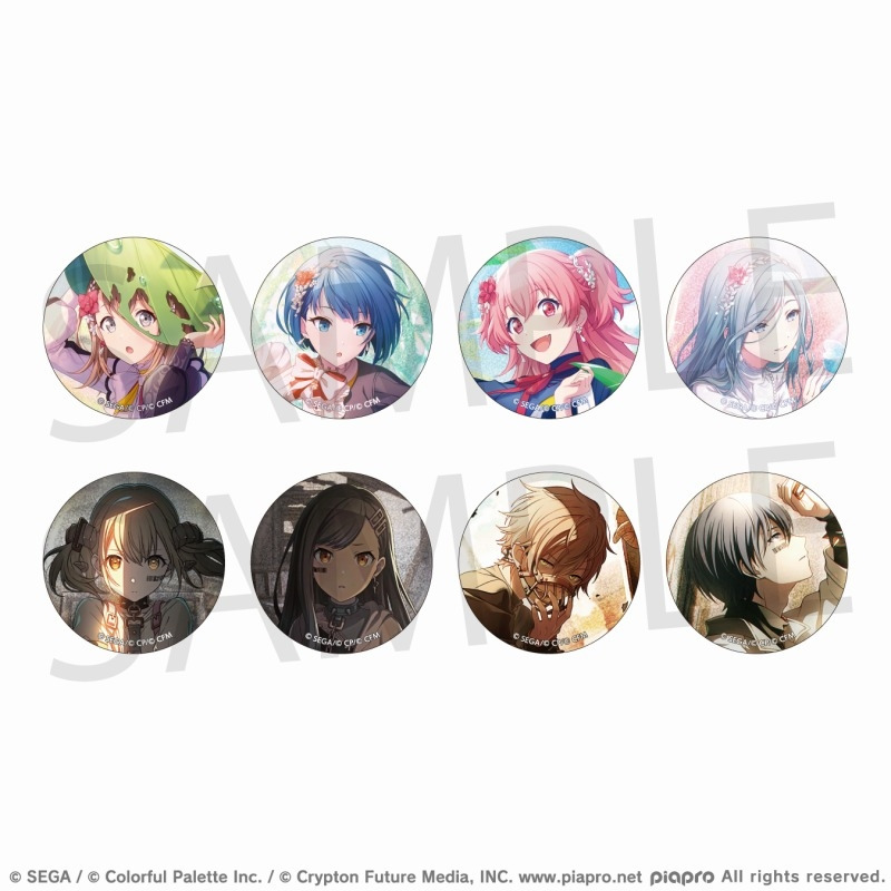 🔶絶賛予約受付中🔶 「#プロセカ」グリッター缶バッジ イベント