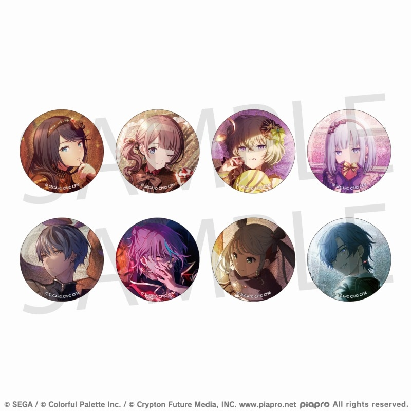 🔶絶賛予約受付中🔶 「#プロセカ」グリッター缶バッジ イベント