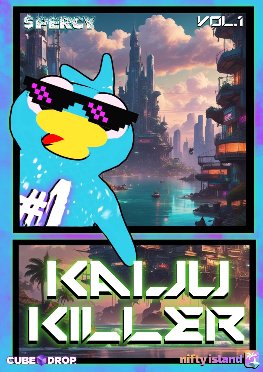 CubeDrop21's tweet photo. 🐧Kaiju Killer Vol 1‼️

Just a sneak peak of the next comic book short story

Dropping Tomorrow on the @niftyisland market place 

5 pages total on this one In the the vol 1 edition 

It’s chilly 🥶 https://t.co/B6zxHtrwSS