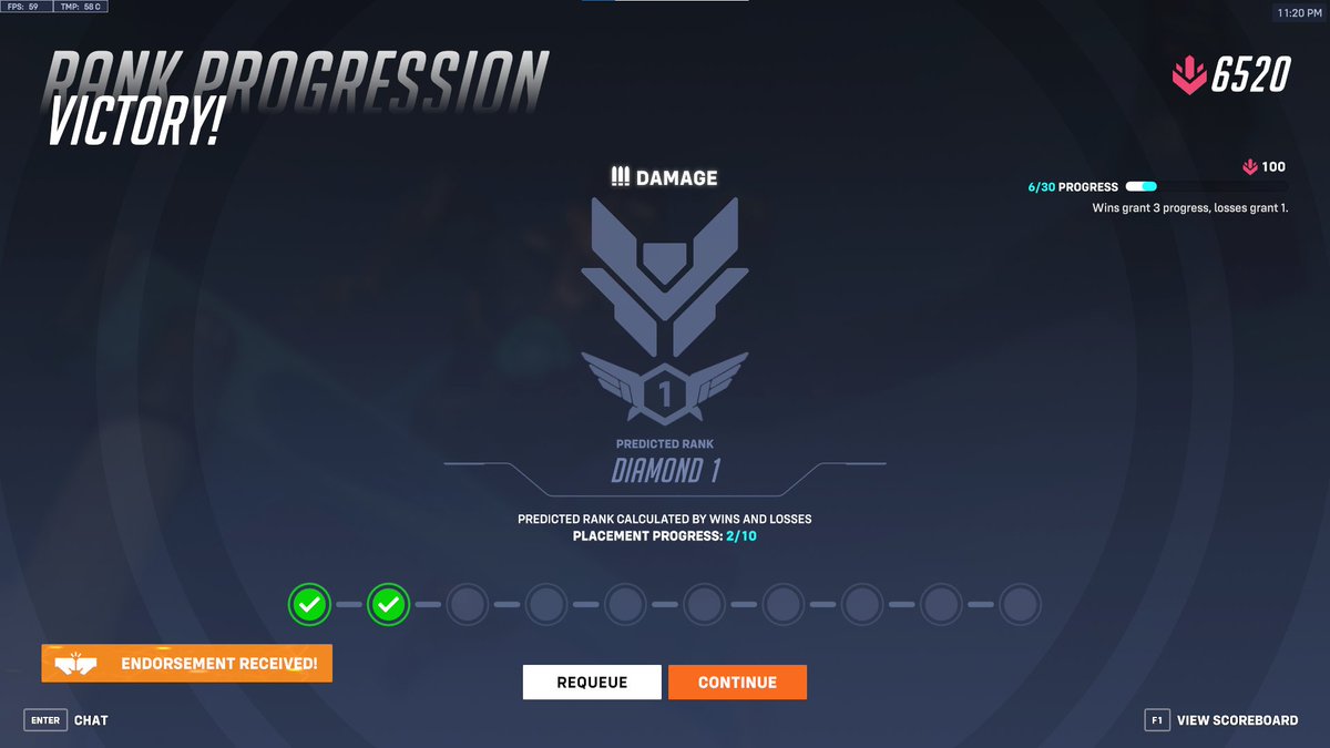 why am I diamond 1 predicted on main account????