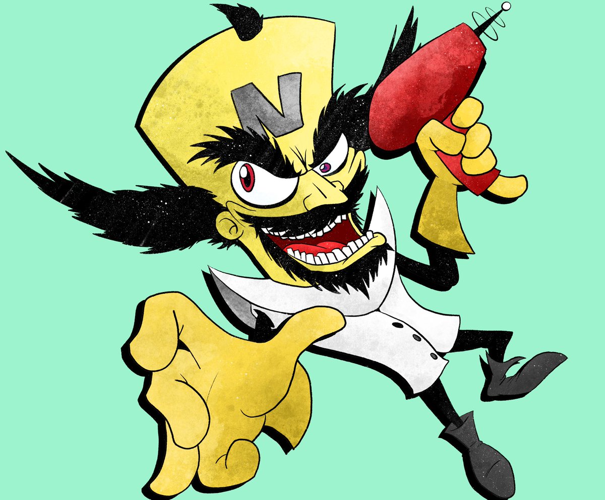 BernardoCosme's tweet photo. Dr. Neo Cortex https://t.co/FtI6rUN40b