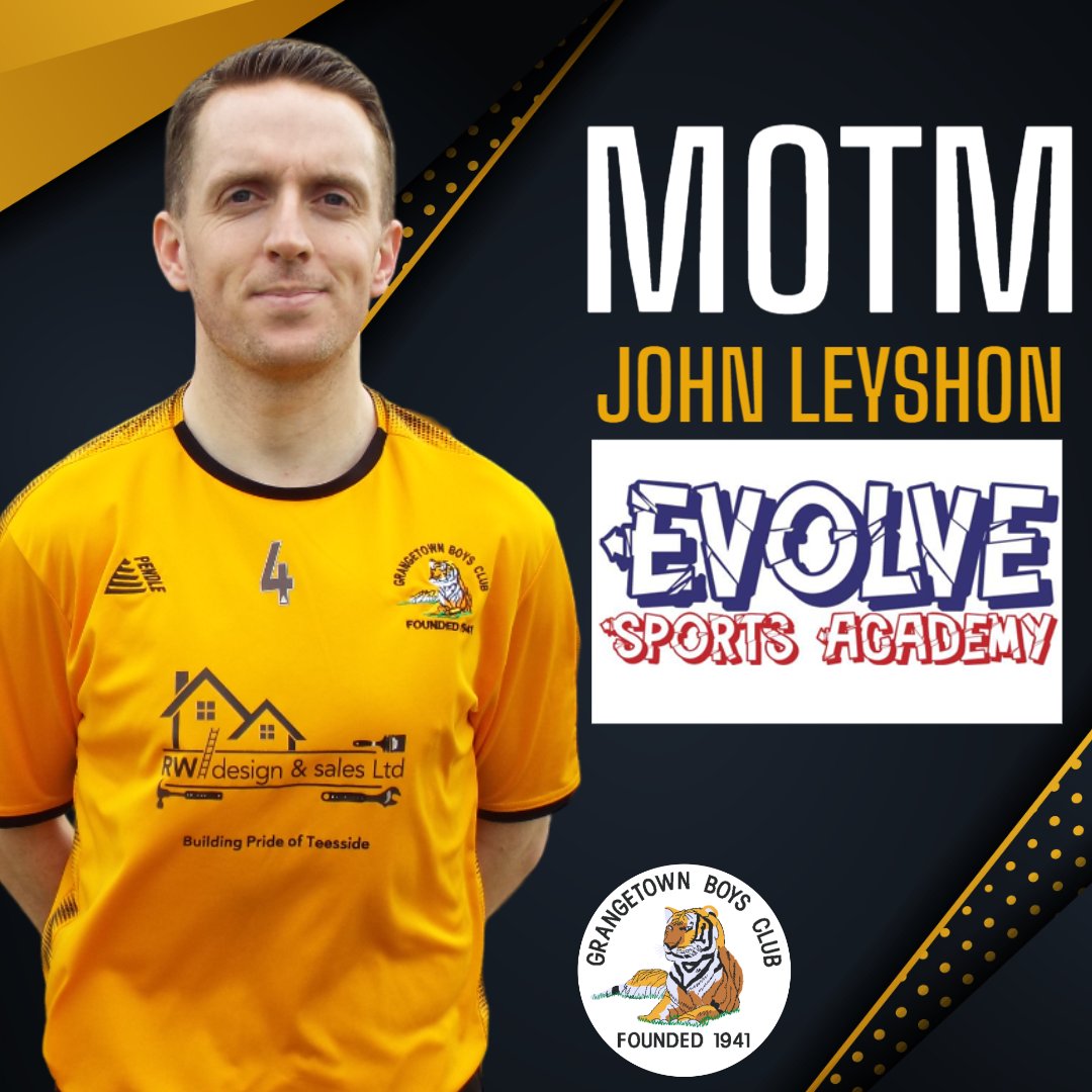 GrangetownBC's tweet photo. Well done to @JLeysh1 who was today's Boysie Man of The Match against Ryton &amp; Crawcrook Albion https://t.co/2hAyX6TpnB