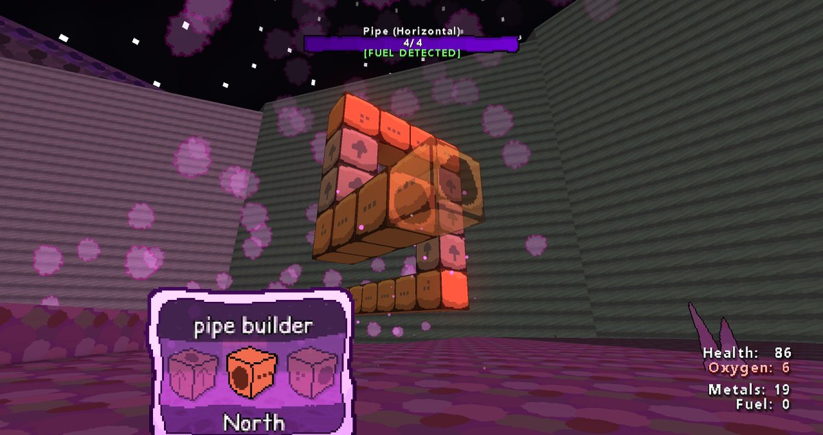 catoidi's tweet photo. My new game, titled "Exoplanetary Pitstop", is out now!

This is a short little game about pipes and refueling your spaceship on a distant planet.

Also includes music from @SHOEGAZING42O !!

Made in just under 4 days for #gmtkjam !!

Download it here:
https://t.co/U7vke15ujO https://t.co/GSBXMLUrLG