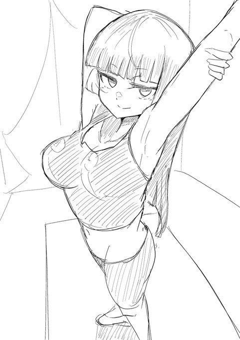 模写まだ慣れない 