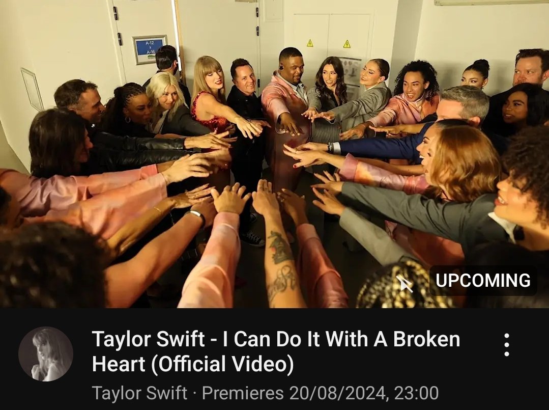 🚨 Video de “I Can Do It With a Broken Heart” estreia daqui a MEIA HORA!

#LondonTSTheErasTour