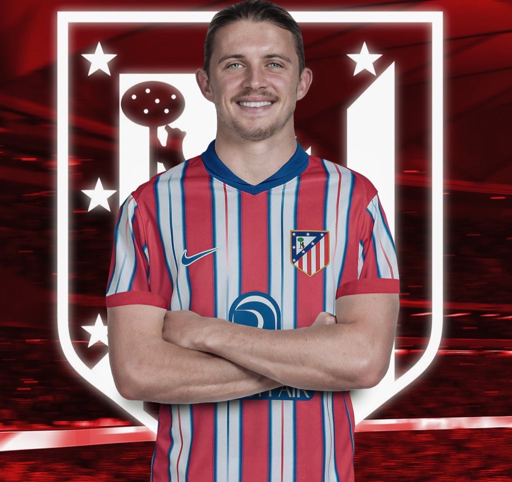 Atleti_Offside's tweet photo. Si quieres una camiseta de Gallagher solo tienes que:

Seguirnos 👤

Hacer 🔁 y ❤️

Comentar el dorsal que crees que tendrá. 2️⃣1️⃣

¡Sacaremos el post del sorteo a los 4500 seguidores! 🔜

#GallagherRojiblanco #AupaAtleti https://t.co/j0GpHj0eHJ