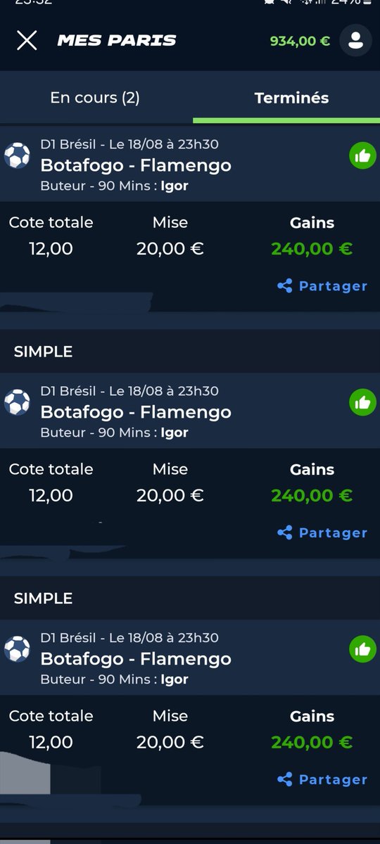 Bwabwaldo's tweet photo. @dwk37k @Betclic @Papa_rieur @pronoland_ @Janusport @LightPronos @Betclic vos concurrents de la @FDJ et @ZEbetFr ont payé (normal puisque c'est gagnant), vous attendez quoi ? Merci https://t.co/ZVRFQ6KxDd