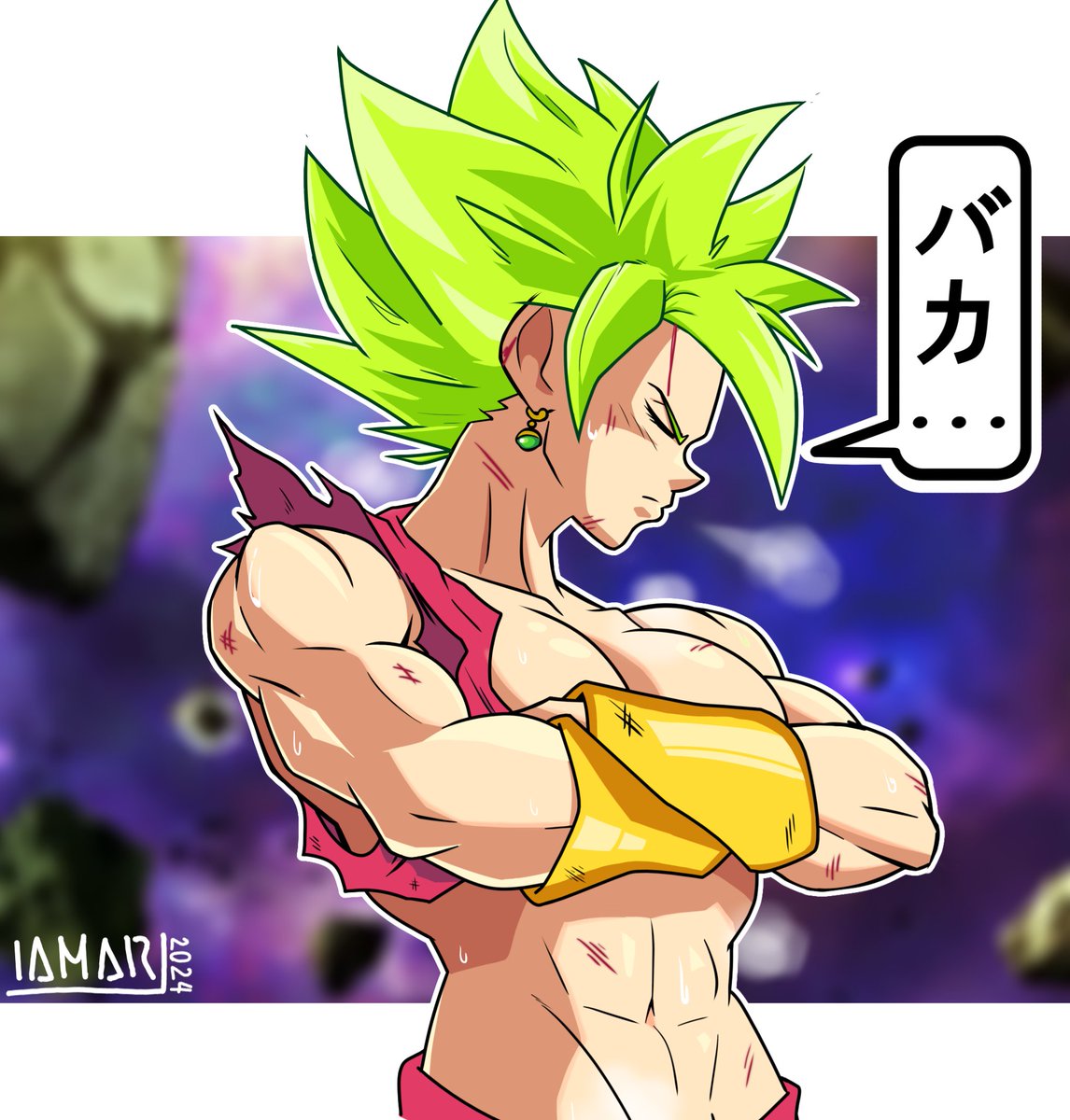 IAMAR_NEGA's tweet photo. "最強の戦いが少し行き過ぎた..."
.
.
.
.
#DragonBall #Kefla #ShonenJump https://t.co/1STpFY6vLk