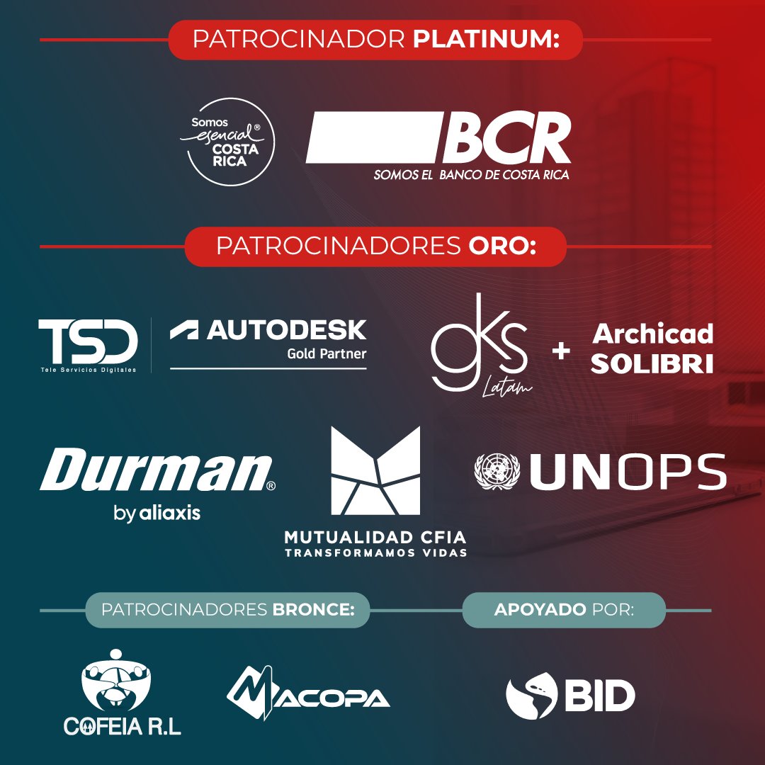 #BIMCONCFIA2024
El congreso organizado por los profesionales
🔝 Nuestro programa, entérese de las ponencias y actividades, para el primer día

📲 Reserva ahora y forma parte de la transformación digital
➡ eventos.cfia.or.cr/producto/bim-c… ⬅️

#SomosCFIA
#ConstruyendoHistoria