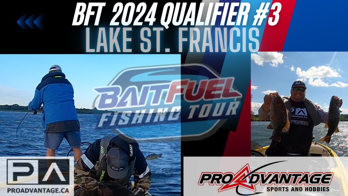 Benjamin_Clapp's tweet image. Check out #baitfuelfishingtour Qualifier 3 from Lake St. Francis!!! youtu.be/UwICnlmhvuw
