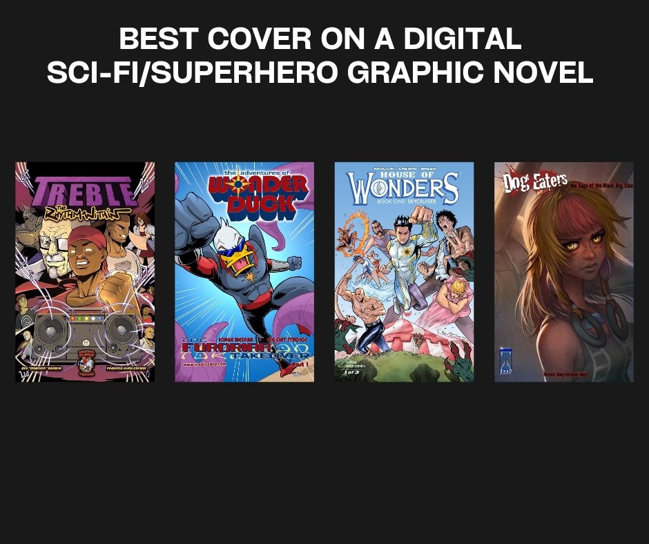 Time to place your votes on the poll below! 

As part of The NE1 CON, we have decided to launch THE ENEEYS awards. 
This year, we are voting on best covers for a number of the titles across our platform.

5. BEST COVER ON A DIGITAL SCI-FI/SUPERHERO GRAPHIC NOVEL