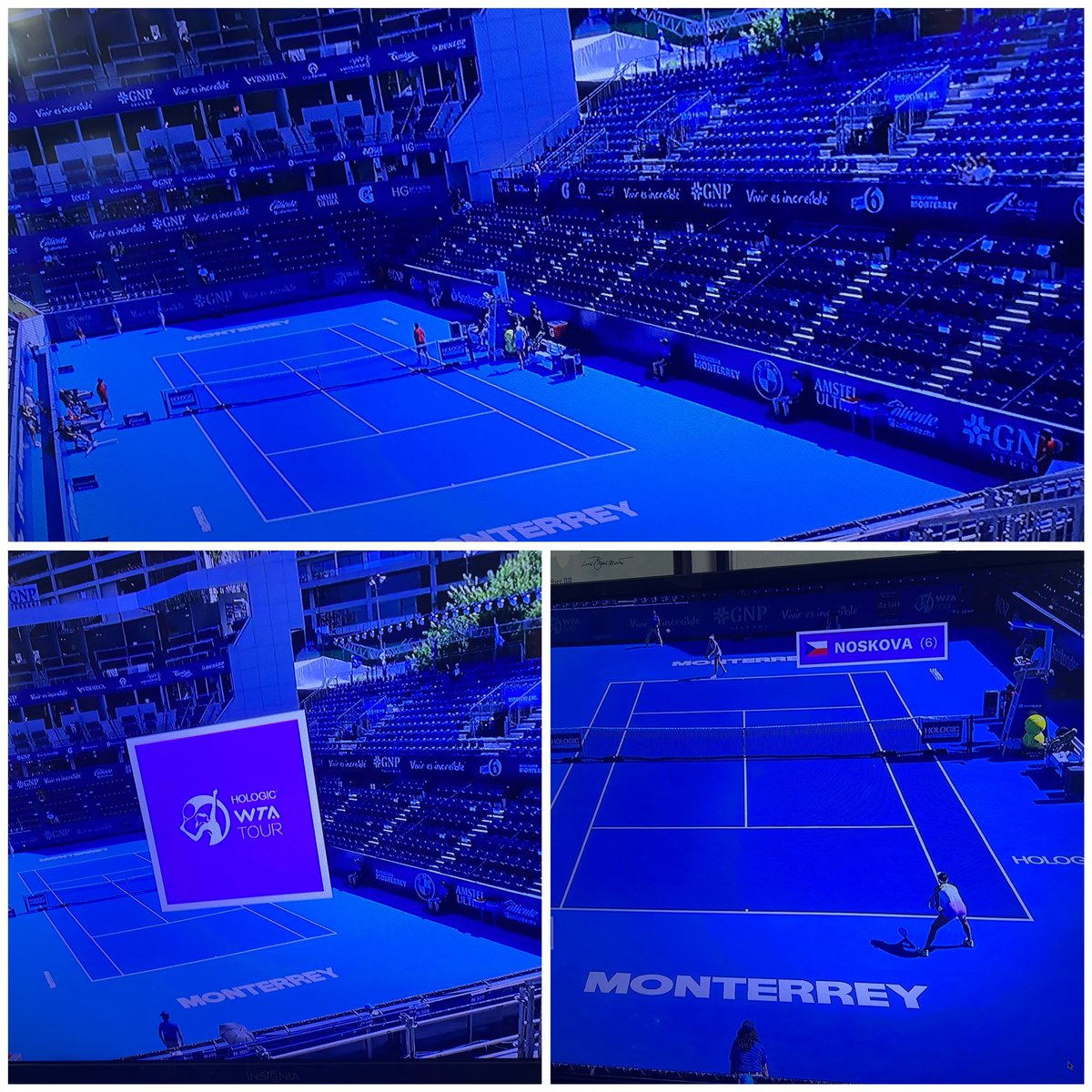 xfactor2v's tweet photo. Hmm almost an empty stadium #WTA #Tennis https://t.co/WUgT1Dvswh