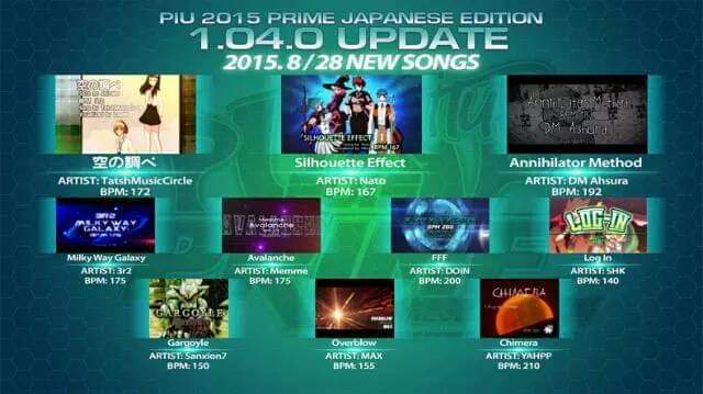 PumpProPlus's tweet image. On the day 9yo PIU Prime JP ver 1.04 was released. It brought over 28 songs to the Japanese version of the game. An update for Prime was also released with two new songs. What do you think about these updates? - CREv.