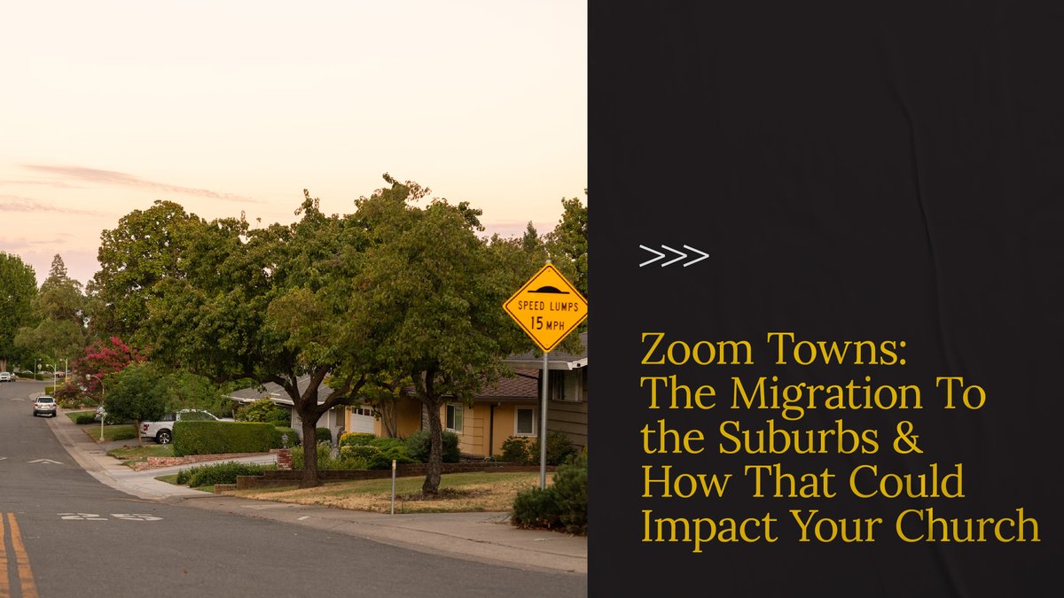 min_solutions's tweet image. Explore the impact of #ZoomTowns on suburban churches and how they can adapt to the changing demographic landscape, leveraging community and digital engagement for growth and sustainability. 
➡️ Today on the blog: ministry-solutions.com/insights/zoom-…