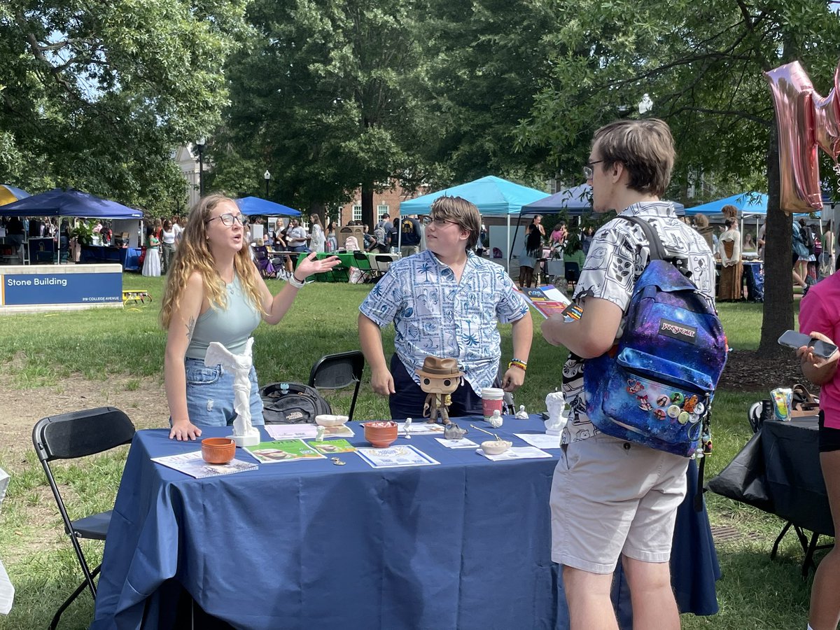 AMSAuncg's tweet photo. Fall kickoff with the Classical Society crew! Welcome to Fall 2024, Spartans! https://t.co/VxlBzO6Pha