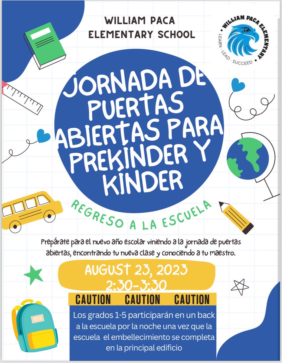 William Paca Elem. tweet media