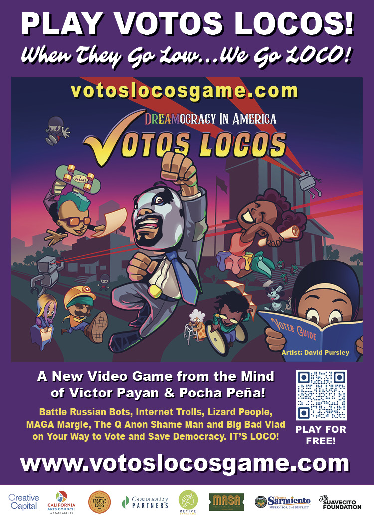 Play our free VOTOS LOCOS video game today, because when they go low, we go LOCO! Play online at votoslocosgame.com