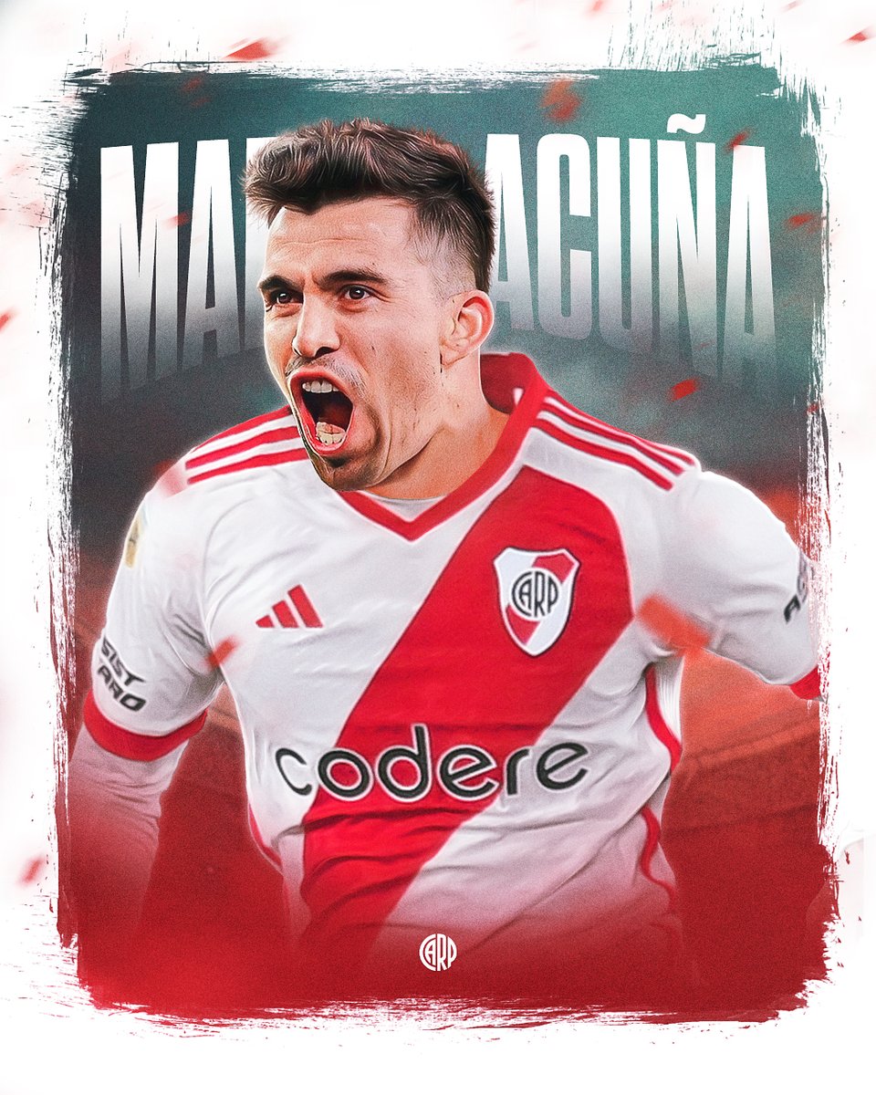 RiverPlate's tweet photo. 🔛 Marcos Javier Acuña ⚪❤️⚪ https://t.co/oQyXZSY6Eh