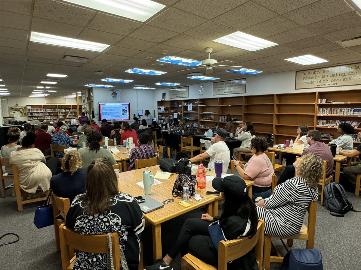rsmoore5567's tweet photo. Amazing first day at the Northwest Middle School Summer EL Education Institute. 49 staff members in attendance celebrating the start of the 24-25 school year. Great beginnings!! #ONERCSD #ELEducation #middleschool https://t.co/PtpjYlBG7x