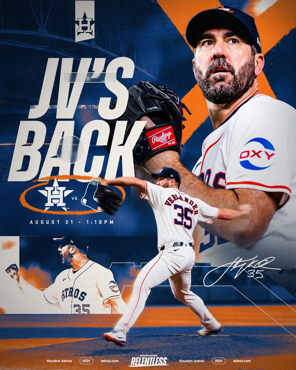 astros's tweet photo. Tomorrow, JV returns. 

Come see him in action: https://t.co/A7t8QGh0FG https://t.co/Oo4gSve818