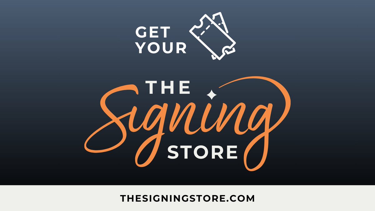 📚 Want to see what books they’ll be signing at RAVE? Check them out here: thesigningstore.com

👇 Let’s chat romance! What’s the last read that had you blushing? Share below!

🧵 2/2