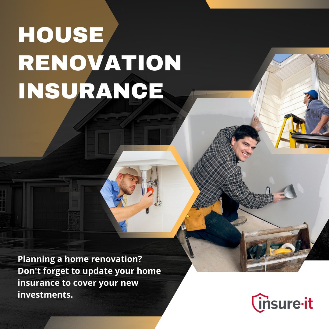 InsureitGroupHQ's tweet image. Planning a home renovation? 

Don't forget to update your home insurance to cover your new investments. Insureit can help you ensure everything is protected. What's your next home improvement project?

#HomeRenovationInsurance #ProtectYourHome #Insureit