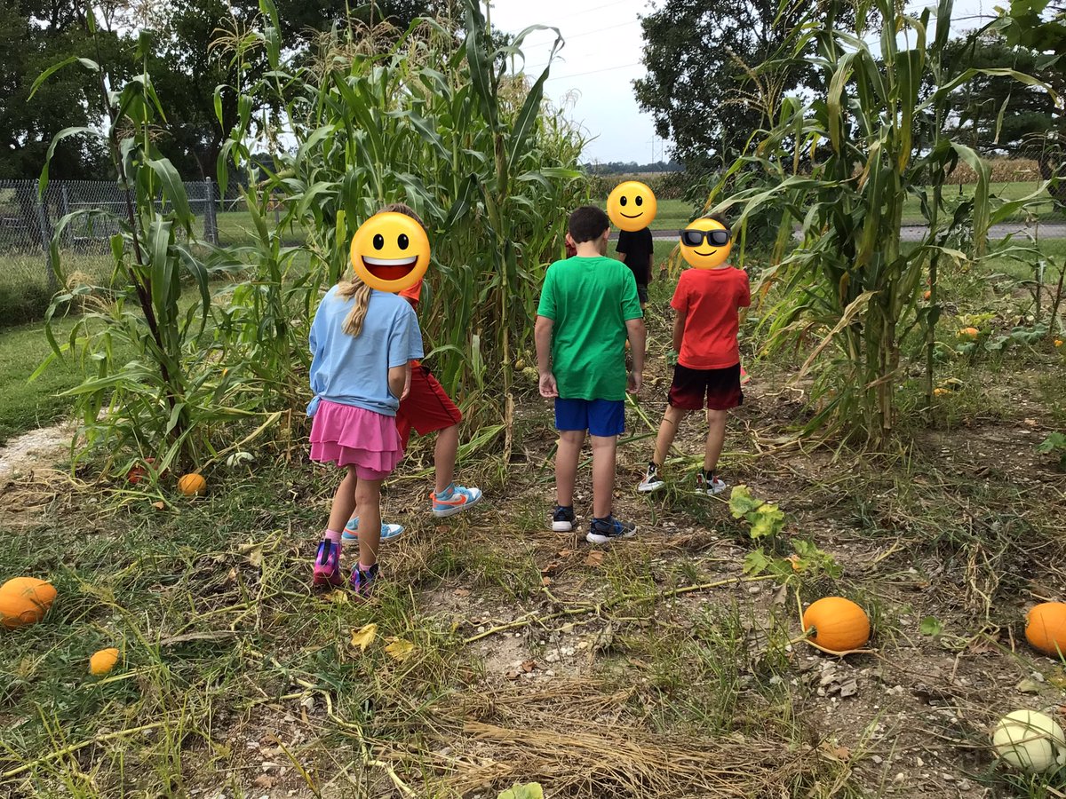 When you go to a school with an Ag focus of course you visit the garden on the first day. My new 3rd graders were excited to see the growth from what was planted in the spring. #PrairieProud #cpsbest #GrowingTheFuture