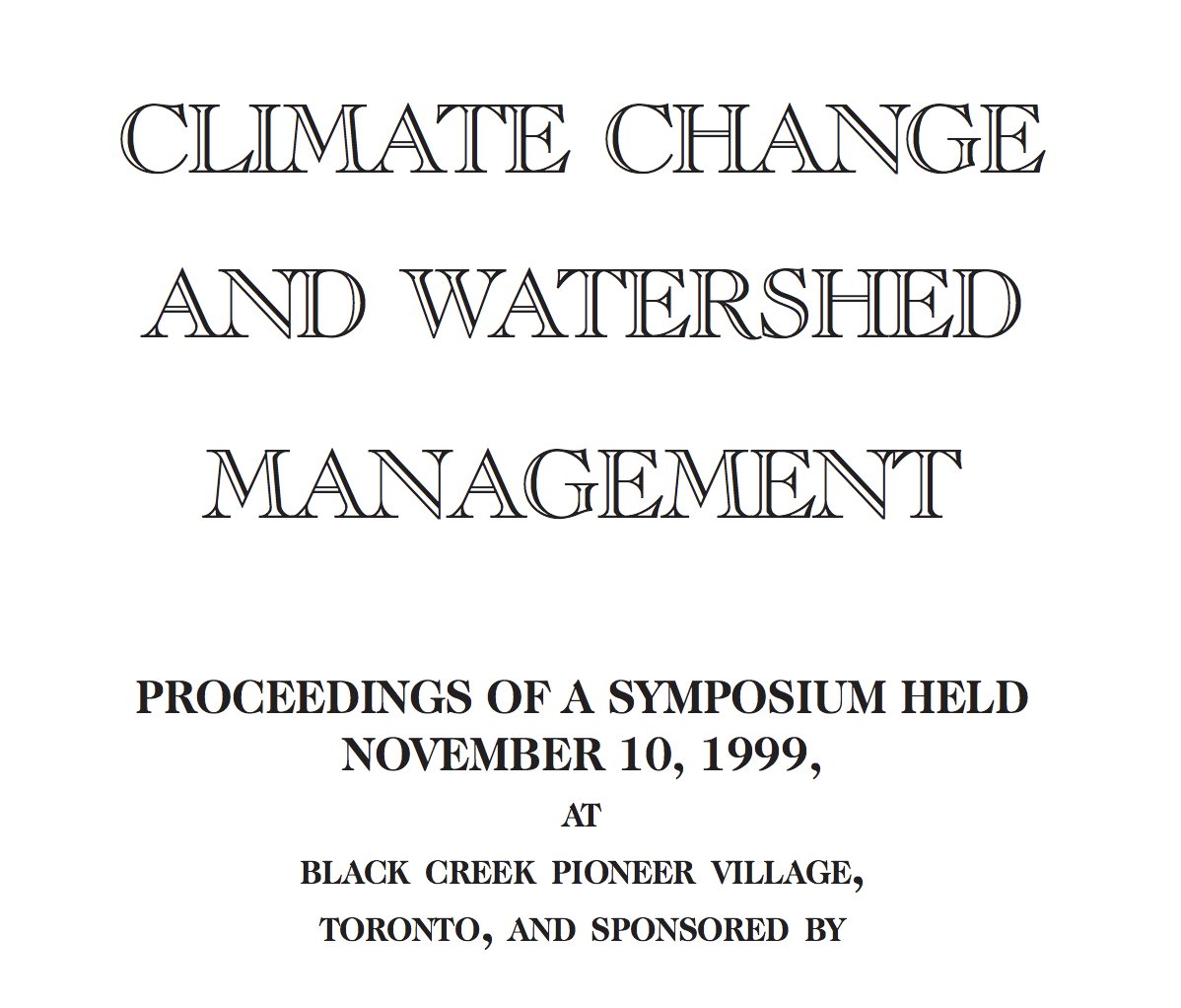 onheadwaters's tweet photo. Ont experiencing significant rise in flooding, thanks to climate change &amp; inadequate provincial action. While more sophisticated info is now available, this publication https://t.co/EqpuFFnUUr shows the Ont government has known about &amp; virtually ignored these issues for 25 years. https://t.co/3VcKLxBFIN
