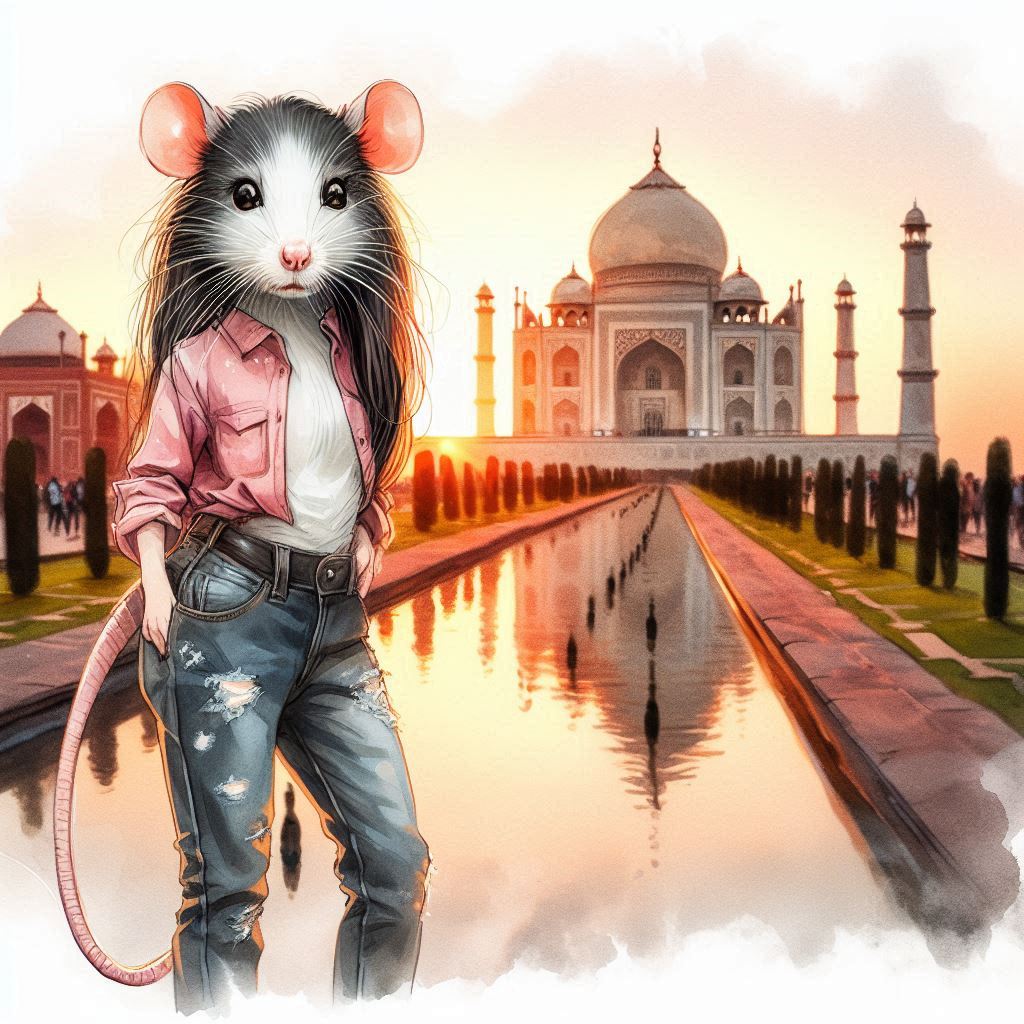 She travelled the world just to be,
in some great places, we agree,
to capture the scene,
of places she's been,
a traveller young and so free. 
#limerick #poetrycommunity #poetry #ratrace #DALLE3 #image #traveller