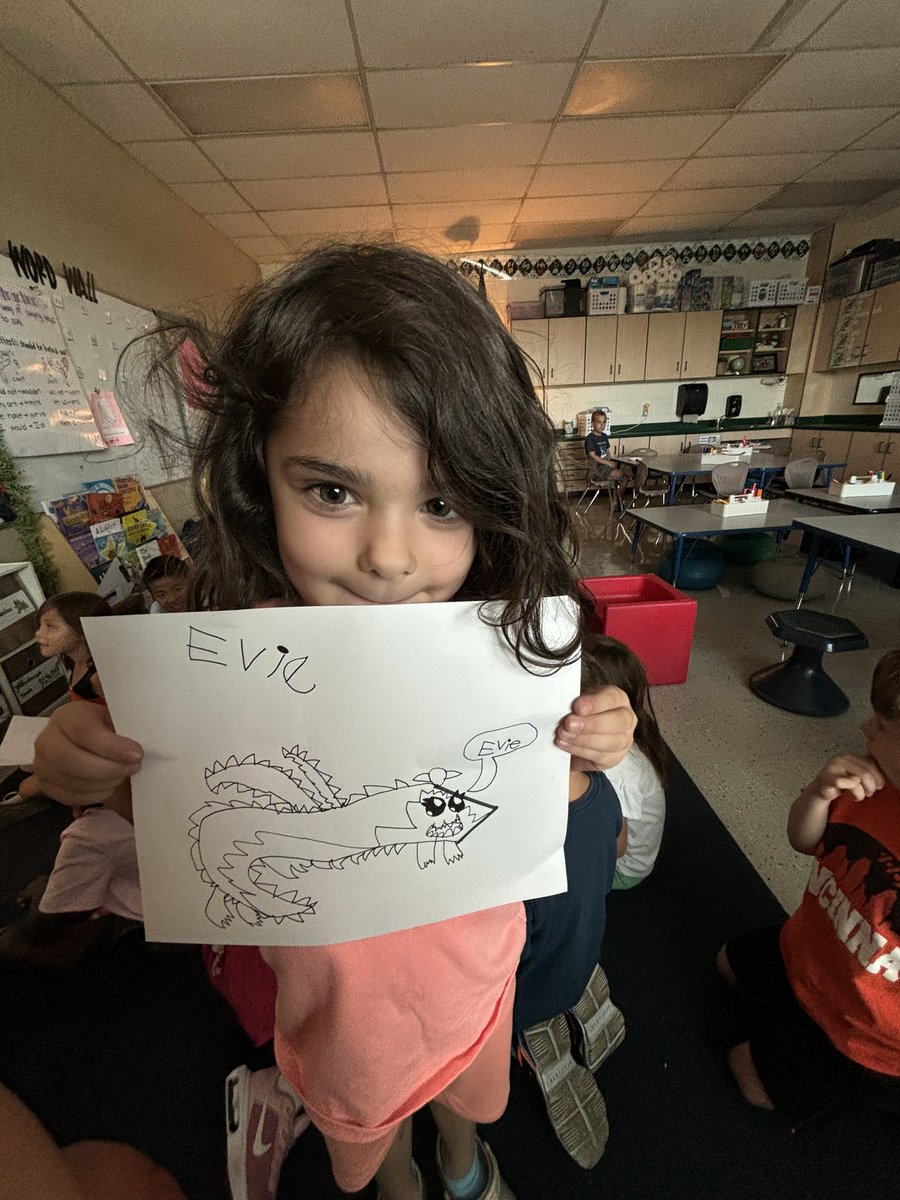 It’s not a squiggle! It’s a… <a href="/Creeksidetweet/">Creekside ECS</a> #WEareLakota