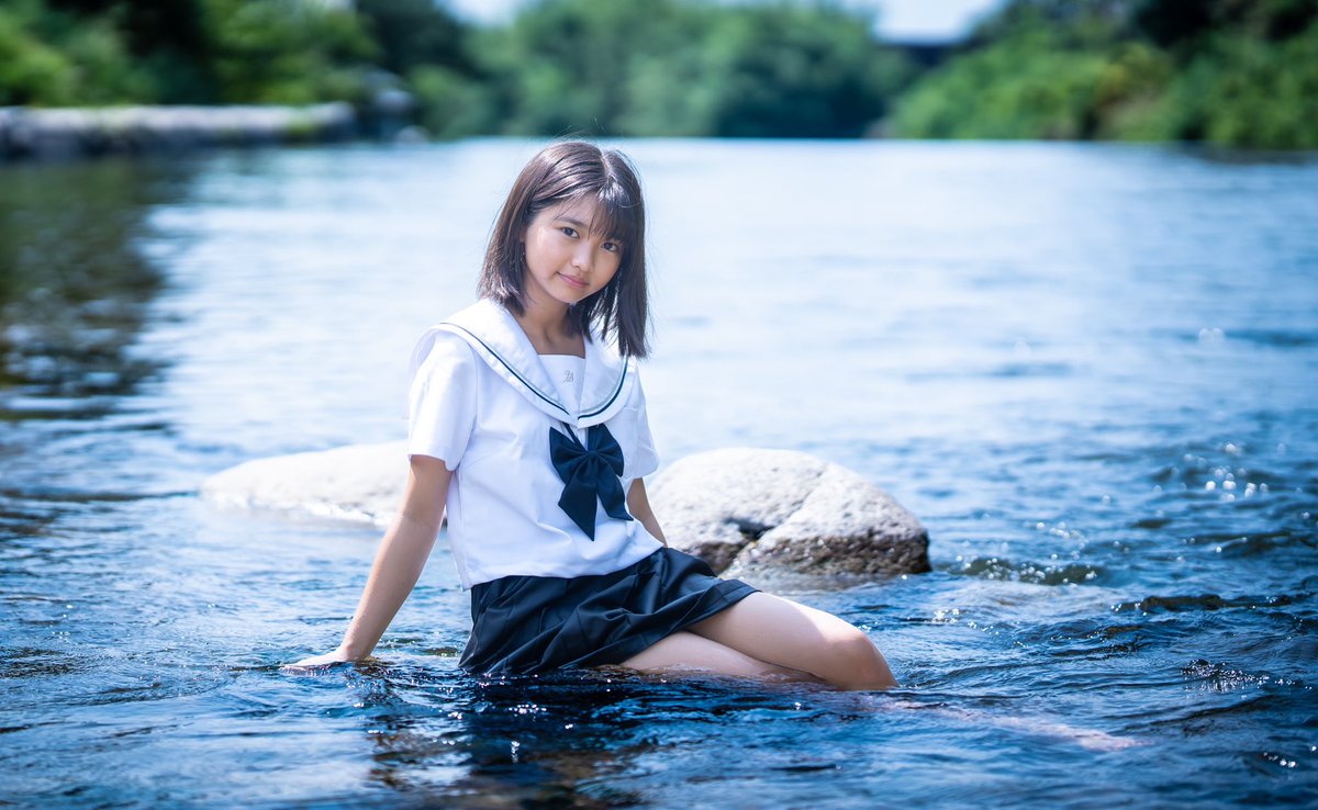 えまえまちゃん（JS6）1着目制服☺️ 【掲載確認済】 #えまえま #橋本